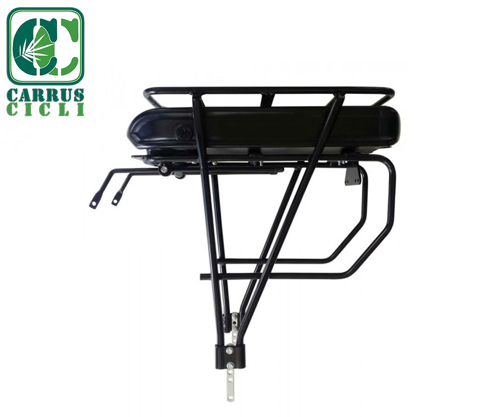 batteria 15,4 Ah, con portapacchi - carrus cicli ebike savona